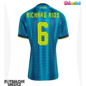Kolumbie Richard Rios #6 Dámské Venkovní Dres MS 2026 Krátký Rukáv